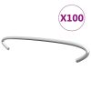 Gabion Hooks 100 pcs Galvanized Steel 5.9"