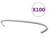 Gabion Hooks 100 pcs Galvanized Steel 7.9"