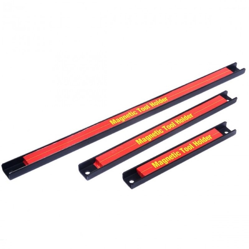 Kitchen 3 Pcs 8/12/18 Inch Magnetic Tool Holder Bar Organizer Storage Rack Knife Wrench Kitchen 3 Pcs 8/12/18 Inch Magnetic Tool Holder Bar Organizer Storage Rack Knife Wrench