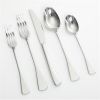 Gibson Elite Verdi 20 Piece Flatware Set, Silver