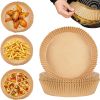 Air Fryer Disposable Paper Liner, Non Stick Disposable Air Fryer Parchment Paper, Oil-Proof, Water-Proof Air Fryer Baking Paper For Baking Steaming Ro