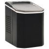 Portable Ice Maker Machine for Countertop, Ice Cubes Ready in 6 Mins, Make15 kg Ice in 24 Hrs with LED Display Perfect for Parties Mixed Drinks, Elect