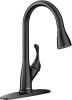 APPASO Pull Down Kitchen Faucet with Sprayer Stainless Steel - Single Handle Commercial High Arc Pull Out Spray Head Kitchen Sink Faucets with Deck Pl