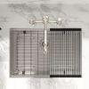 Factory Directly 30 inch or 32 inch  Multi-functional OEM Handmade SUS 304 Stainless Steel Undermount Kitchen Sink Workstation