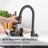 Aquacubic Pull-Out Kitchen Faucet Sprayer Head Replacement;  3 Function Kitchen Tap Hose Spray Spout; Pull Down Kitchen Sink Spray Nozzle