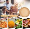 Air Fryer Disposable Paper Liner, Non Stick Disposable Air Fryer Parchment Paper, Oil-Proof, Water-Proof Air Fryer Baking Paper For Baking Steaming Ro