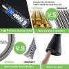 APPASO Pull Down Kitchen Faucet with Sprayer Stainless Steel - Single Handle Commercial High Arc Pull Out Spray Head Kitchen Sink Faucets with Deck Pl